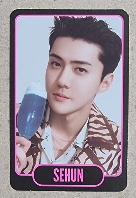 EXO Cream Soda POP-UP OFFICIAL MD GOODS PHOTOCARD TRADING CARD VER