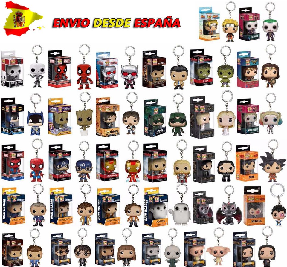 Llavero Funko POP Keychain Figura Once Eleven Dustin Groot Marvel DC - España