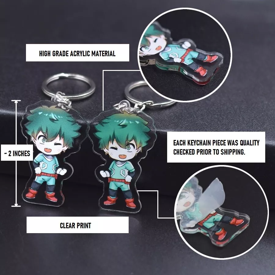 EBTY DREAMS Inc. - Set of 2 Tokyo Revengers Acrylic Keychain Atsushi Sendou  (Akkun), Hinata Tachibana v1