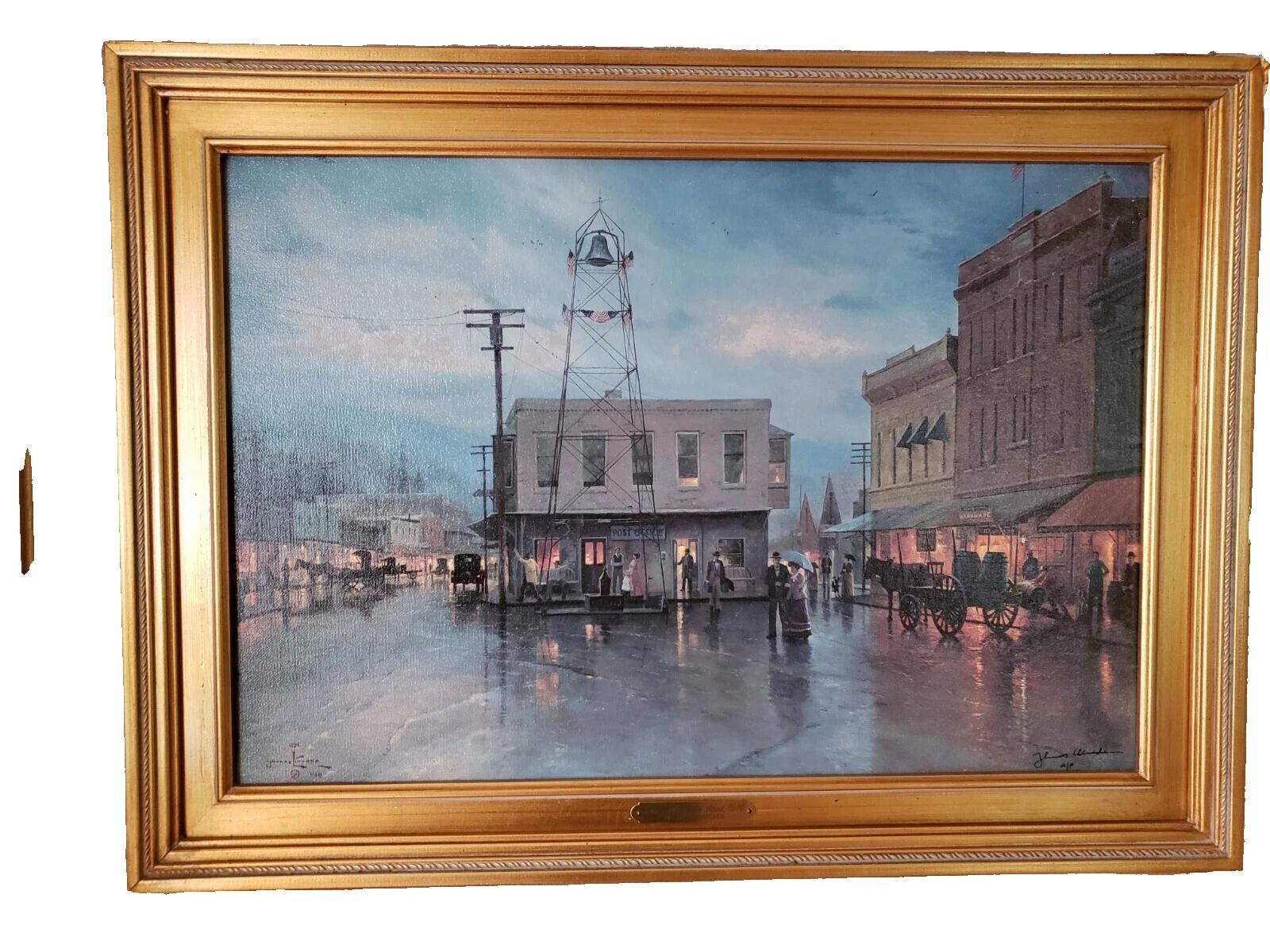 Thomas Kinkade Paisagens Urbanas Pinturas de Arte