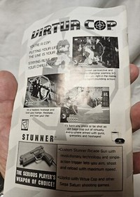 Virtua Fighter 2 (Sega Saturn, 1996) NFR Version; B&W Manual Included; Tested