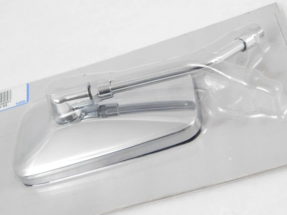 1 pieza NUEVO: WPS Yamaha Sport Moto Cruiser Cromo Espejo Parte 56-9832 Foto 4 de 4