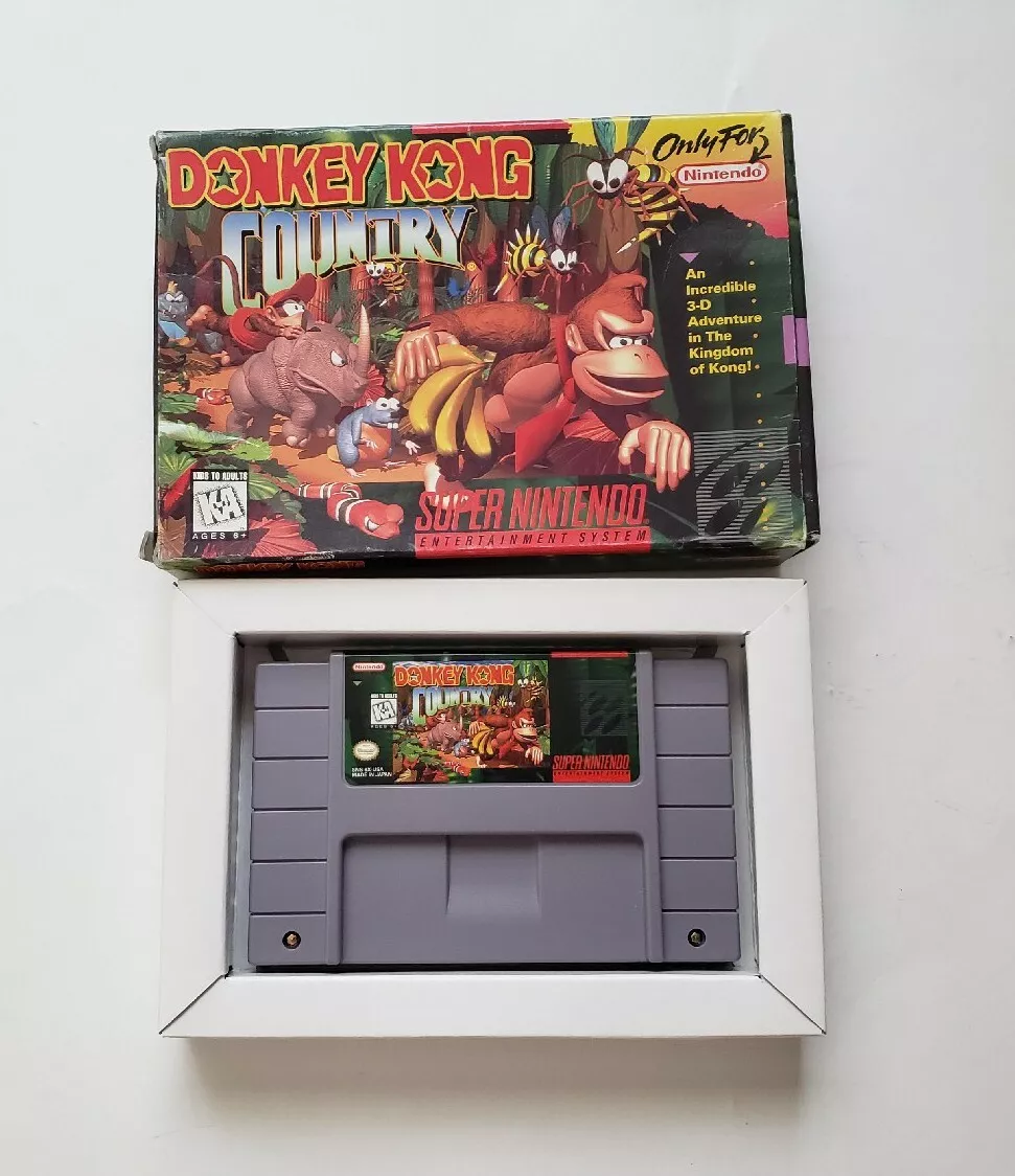 Game for SNES - Super 49 in 1 Game Cartridge Donkey Country Kong 1