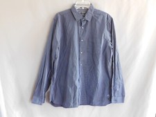 American Eagle Outfitter's Men's Blue Striped Long Sleeve Button Shirt Size XL