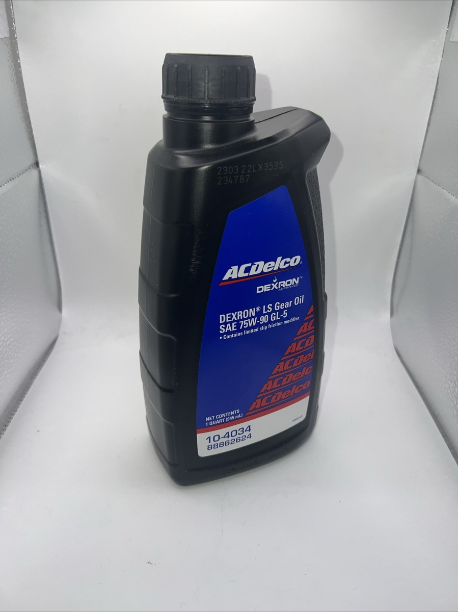 ACDelco 10-4034 Dexron LS 75W-90 Gear Oil - 32 oz New BOTTLE | eBay