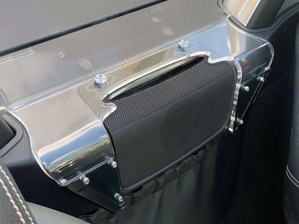 Defletor de vento 2012-2020 compatível com kit de iluminação de para-brisa Mercedes-Benz SLK R172 - Imagem 4 de 4