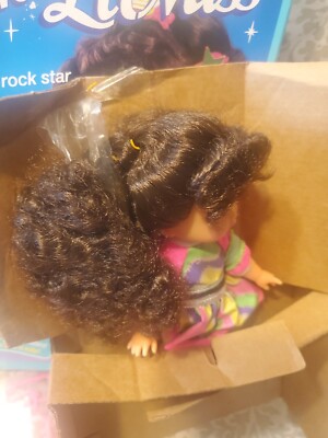 Vintage Rare 1990 Mattel Wee Lil Miss Rock Star Roller Skater Doll