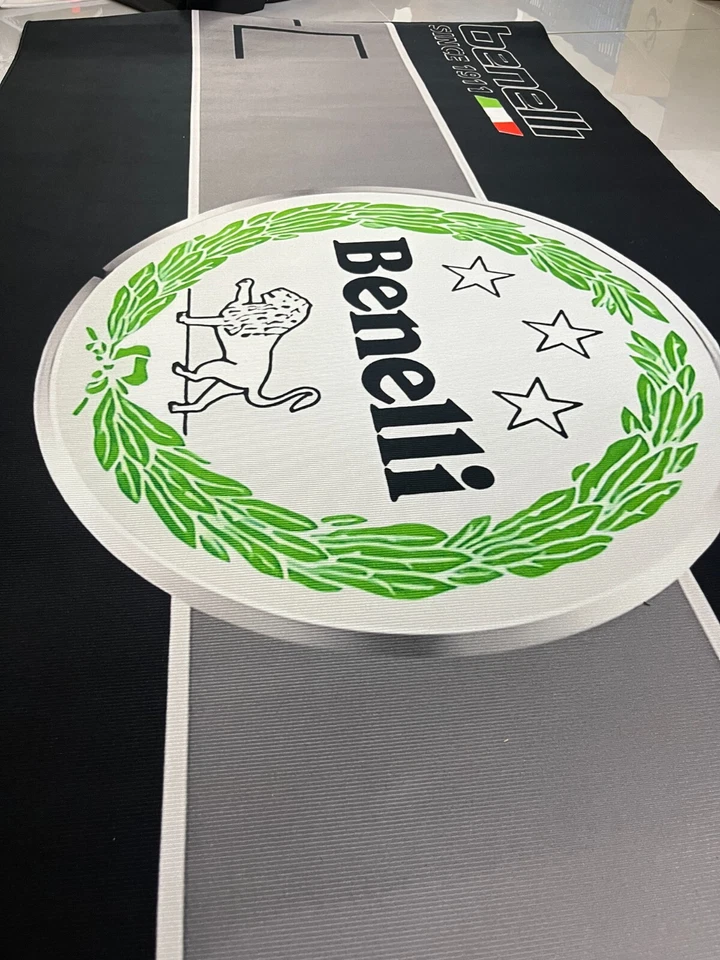 For Benelli garage mat 220x100cm universal motorcycle carpet - Image 3 of 4