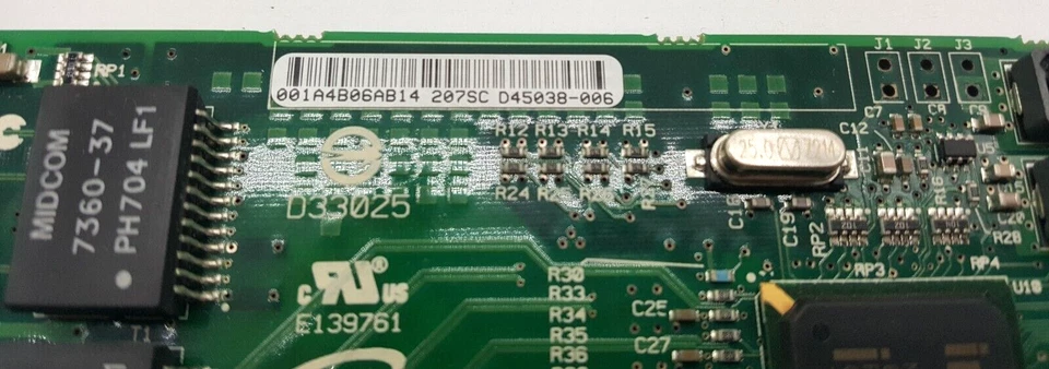 HP A7012A PCI-X Dual Port 1000 base-T card A7012-60601 / D45038-006 - Image 4 of 4