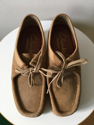 Clarks Originals Wallabee Sand Suede shoes UK 5.5 - RARE ´90s