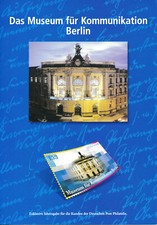 Das Museum f&uuml;r Kommunikation Berlin - Faltblatt - Erstausgabe 08.08.2002