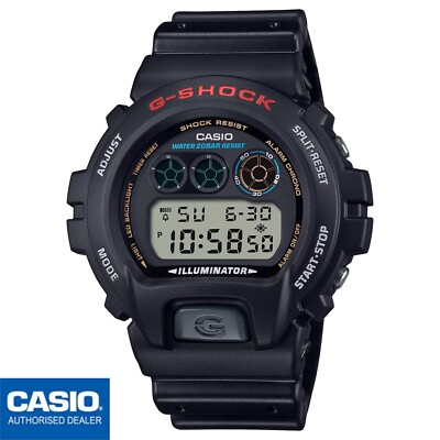 CASIO DW-6900U-1ER DW-6900U-1 G-SHOCK CLASSIC Original HOMBRE Negro