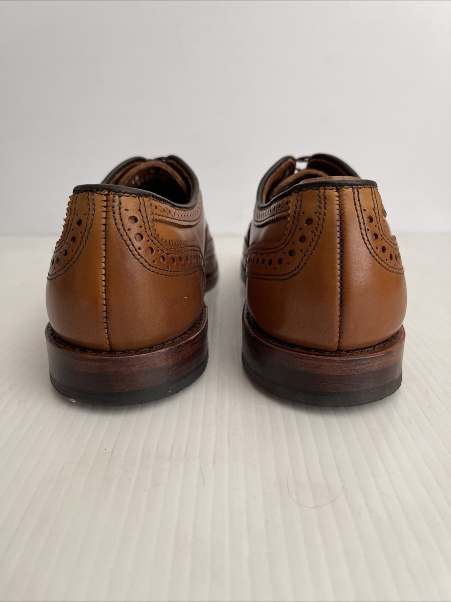 Allen Edmonds McAllister Wingtip Oxford Dress Shoes - Walnut  display picture 2