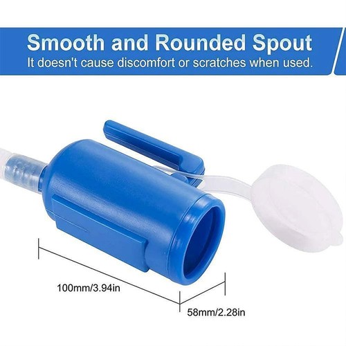 Urinal with Hose Bedpan Male~Urinal Urine Bottle Sealable with I1E7 - Zdjęcie 6 z 10