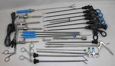 25pc-Laparoscopic Instrument Set 5mmx330mm Best Quality Reusable Instruments