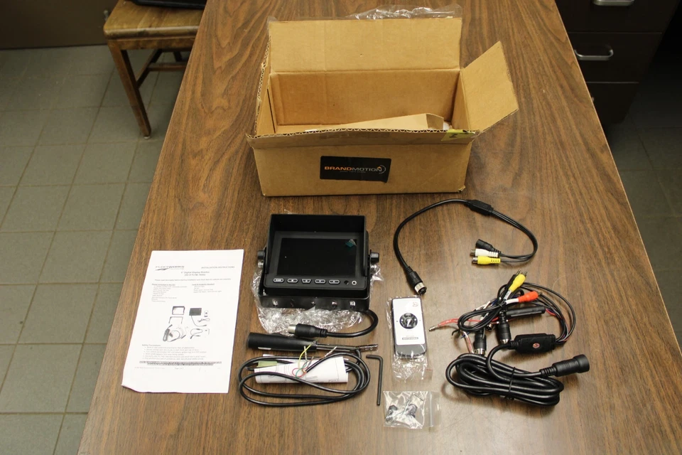 Interior Rear View Mirror BACKUP CAMERA DISPLAY Brandmotion FLTW-7650 - Image 2 of 4