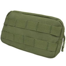 Tactical Utility Pouch MOLLE Webbing For Modular Attachments -OD GREEN