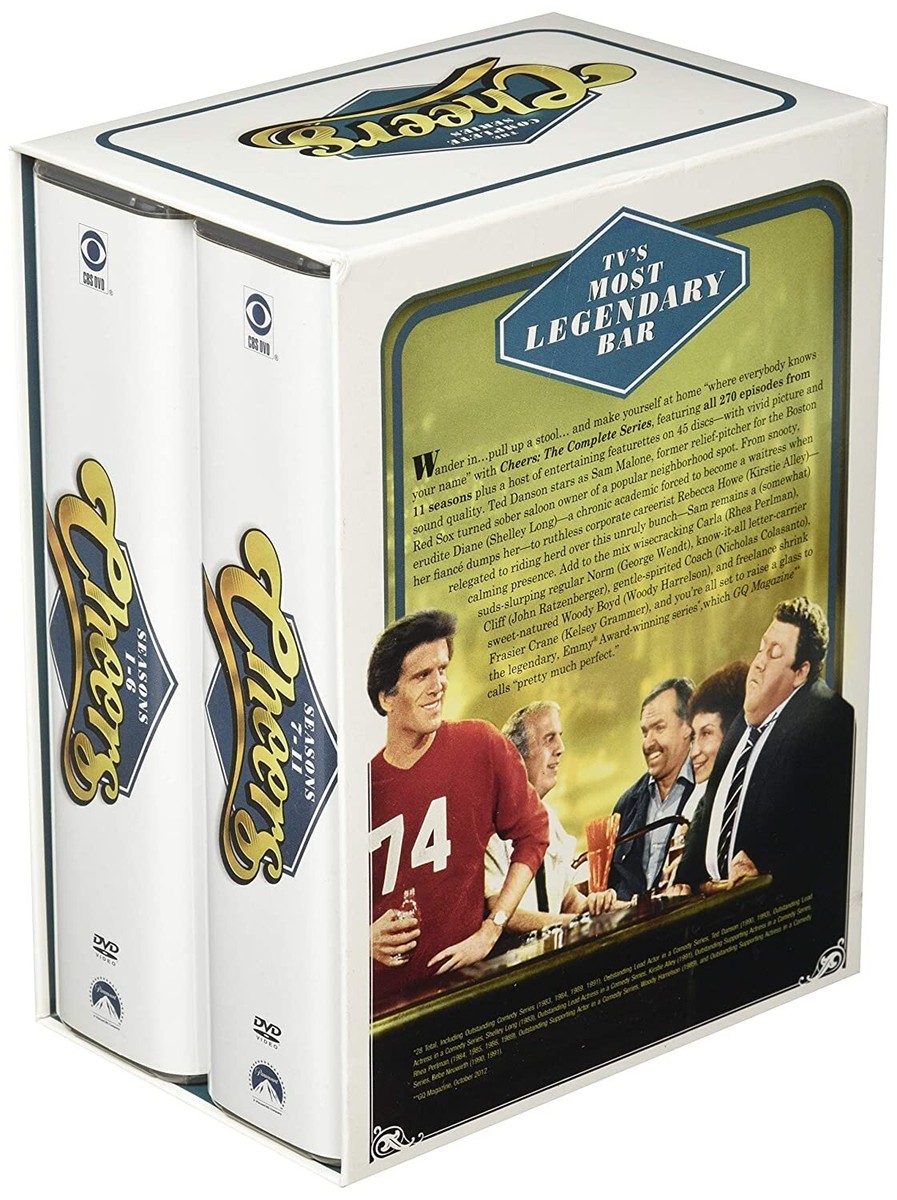 Cheers: The Complete Series(DVD, 2020, 45-Disc Set, Seasons 1-11