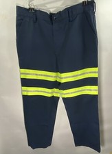 Red Kap Enhanced Visibility Industrial Pants Reflective Hi Vis Work Uniform