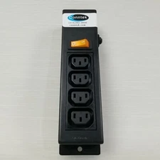 Conntek Well Shin Power Strip 4-Plug Outlet WS-046-0-4 10A 250V W/ 6' Cord 