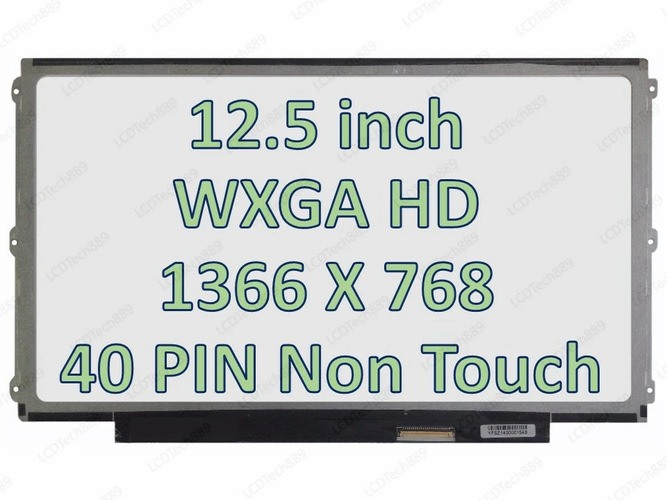 12.5'' IPS Display LP125WH2(SL)(T1) LP125WH2(SL)(B3) For Lenovo X220 LCD Screen - Image 4 of 4