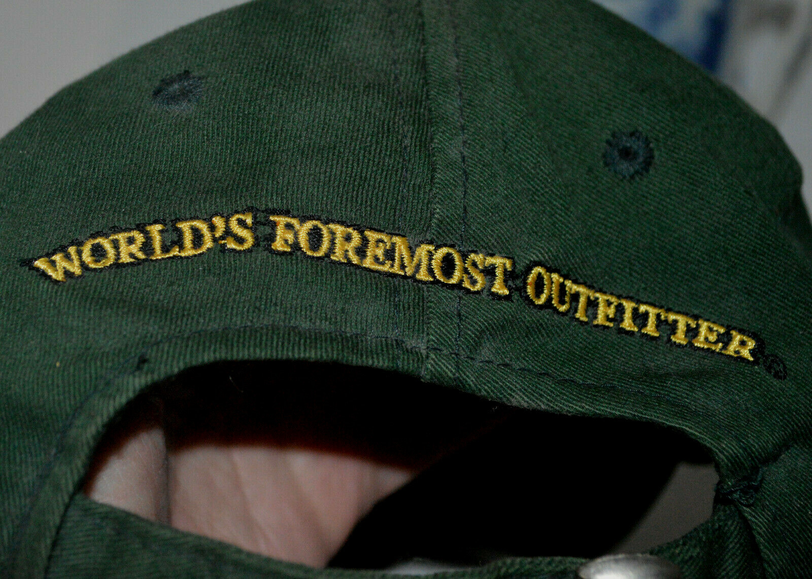 CABELAS Hat Strapback Stitched Raised Lettering  … - image 6