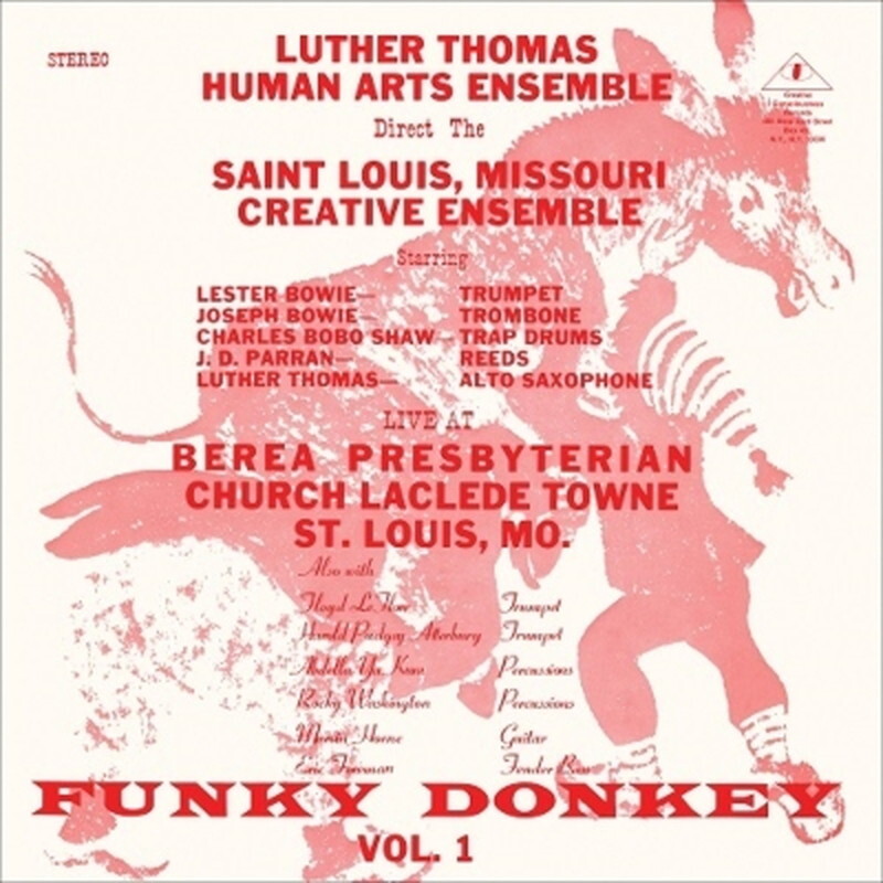 Лютер Томас / Ансамбль человеческих искусств/Новый альбом Funky Donkey Vol.1 WWSLP85