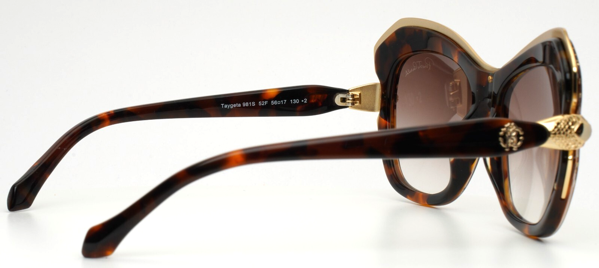 Roberto Cavalli Taygeta Women’s Sunglasses ROBERTO CAVALLI Taygeta 981S 52F Tortoise Womens Gradient  main image 4