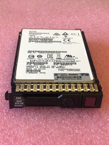 HPE 802582-B21 400GB SAS 12G WRITE INTENSIVE SFF SC SSD 802907-001 | eBay