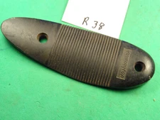 Remington Shotgun Buttplate 1.72" x 4.98" Curved Plastic #R38