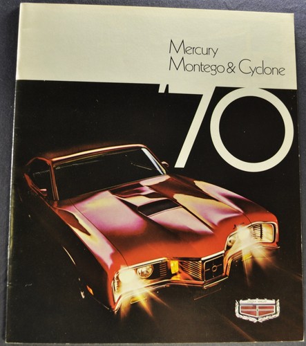 1970 Mercury Cyclone GT Spoiler Montego Prospekt TOP Original 70 Canadian