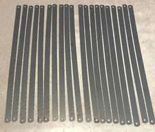 Morse USA 12”x 1/2" x .025" x 24 Tooth Bi Metal HHB1224 Hack Saw Blades 20 Pack