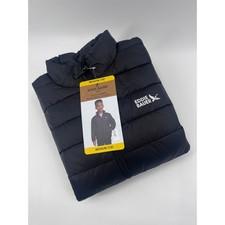 Eddie Bauer Kids Youth Down Packable Jacket Black Medium 7/8 650 Fill Power