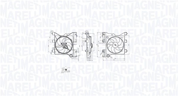 Magneti Marelli 069422852010 LüFter, MotorküHlung FüR CitroëN, Peugeot-image