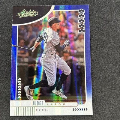 2020 Panini Absolute - Aaron Judge #86 Spectrum Blue