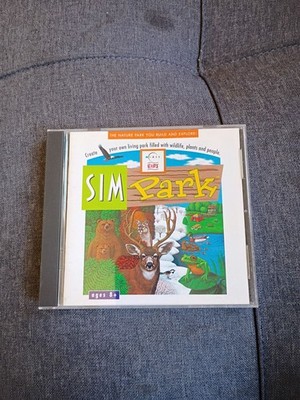 SimPark PC CD-ROM Game Maxis 1998 Windows 95 3.1 Kids 8+