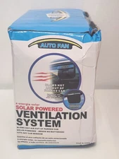 Solar Power Car Air Vent Cool Fan Auto Cooler Ventilation System Exhaust Fan US