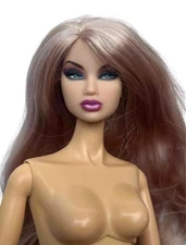 12" Integrity Toys Fashion Royalty Ginza Kyori OOAK Reroot Repaint Nude Doll