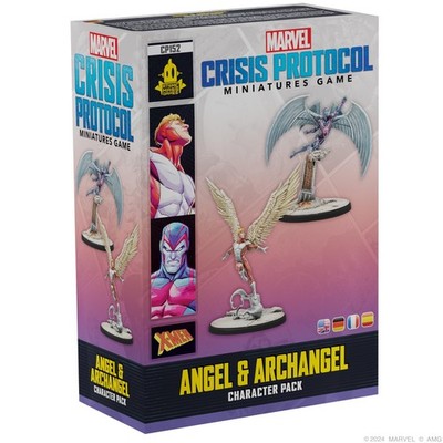 Marvel Crisis Protocol Angel And Archangel Expansion Set With Tactic Cards