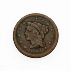1852-P Large Cent — photo from another recent sale