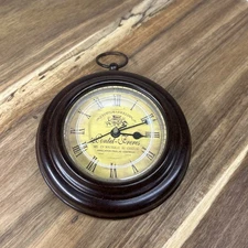 Chateau Joullian Pontet Freres 2001 Battery Operated Clock, Works Great READ