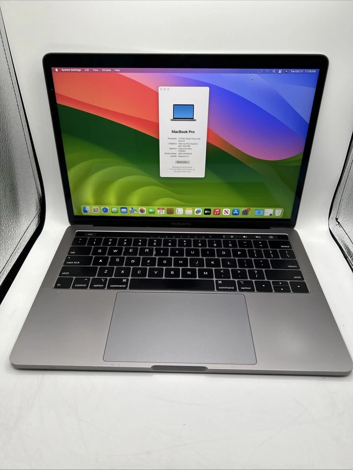 Apple MacBook Pro 13” 2019 Retina i5 2.3 Ghz 8GB 256GB SSD Touch Bar – Good! - Image 2 of 4