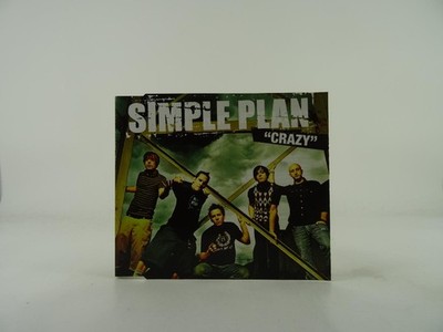 SIMPLE PLAN CRAZY (B71) 3 Track Promo CD Single including Picture Sleeve LAVA