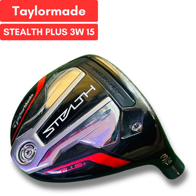 TaylorMade STEALTH PLUS 3W 15* Fairwayholz Kopf nur Rechtshand GEBRAUCHT D5820