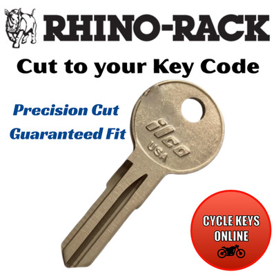 Pro Rack Key 057 Rhino Rack Roof Rack keys Replacement Made cut to code key codes 001 ...