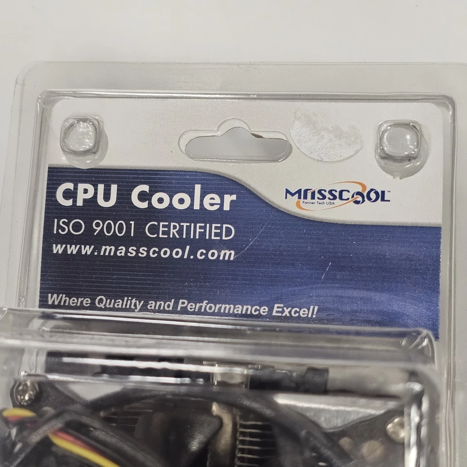 BRAND NEW 5F531B1M3CG MASSCOOL CPU COOLER  ISO CERTIFIED (YT8) - Image 2 of 4