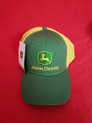 John Deere Meshback Low Profile Hat. New With Tags.