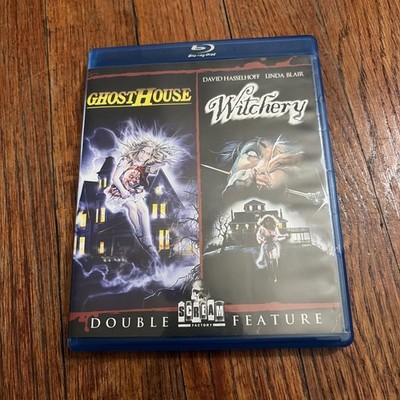 Ghosthouse & Witchery Blu-ray Scream Factory Double Feature David Hasselhoff OOP