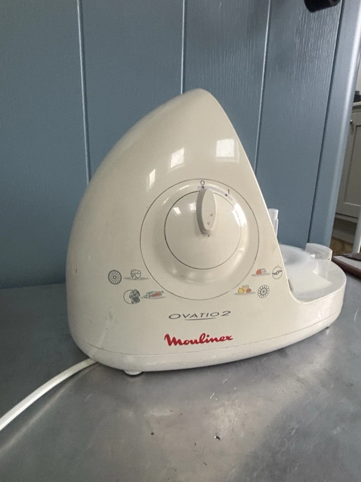Moulinex Ovatio 2 Tritatutto 500W Base Solo Testato E Funzionante - Immagine 4 di 4