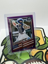2026 Panini Stars & Stripes Prizm USA #64 Caden Borcherding - PURPLE /199